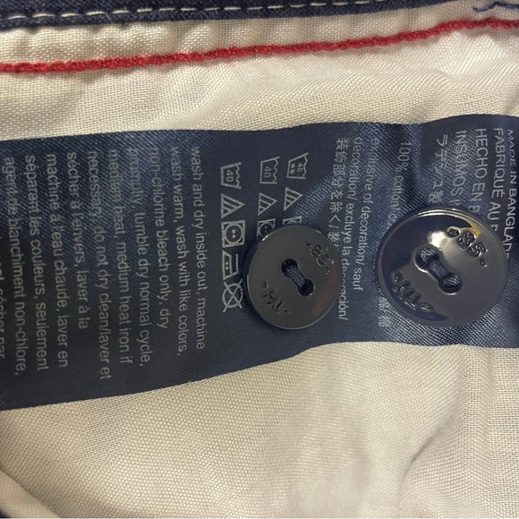 Tommy Hilfiger men’s shorts blue checked size 30 - Picture 6 of 6